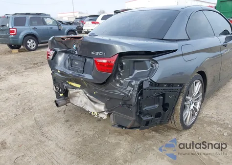 2017 BMW 430I z USA, uszkodzony, nr VIN WBA4U7C3XH5H20134